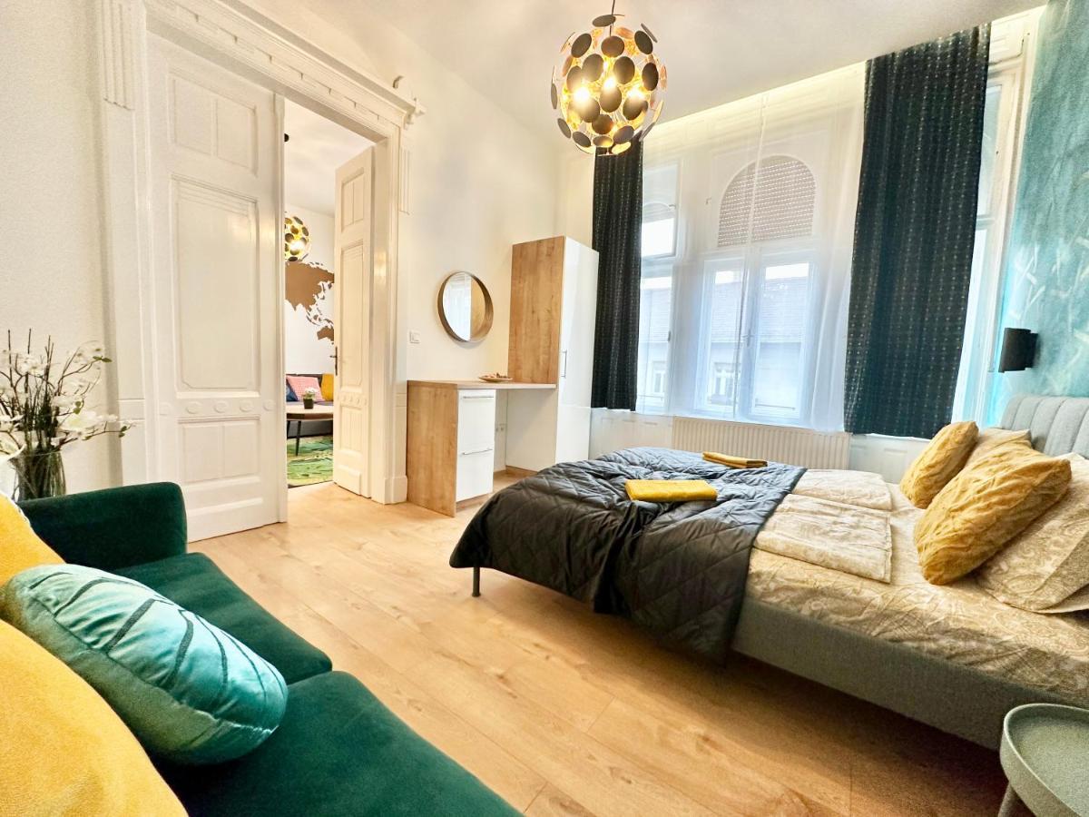 Luxory Design Apartment#bakats#freeparking#8ppl Lejlighed Budapest